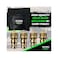 Rhino USA Adjustable Tire Deflators with Gauge (0-60psiCalibratedAutomatic Tire Air Down Tool - Large 2" Easy Read Glow DialSolid Brass Hardware - Best Offroad Deflator for Jeep, Truck or ATV.
