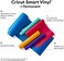 Cricut Smart Permanent Vinyl (13in x 3ft, Purplefor Explore and Maker 3 - Matless cutting for long cuts up to 12ft.