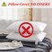 Demetex Gold Throw Pillow Covers Super Soft Velvet Pillows Lumbar Modern Rectangle Decorative Bed Pillow Cover for Couch Patio, Set of 2, 12x20 inches, Gold.