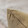 Demetex Gold Throw Pillow Covers Super Soft Velvet Pillows Lumbar Modern Rectangle Decorative Bed Pillow Cover for Couch Patio, Set of 2, 12x20 inches, Gold.