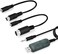Flysky SM100 USB RC Airplane Drone Flight Simulator Adapter Cable 2. 4G for FS-i6 FS-i10 FS-i6 FS-i4 FS-T6 FS-CT68 FS-T4B FS-GT3 TH9X GT2 Remote Controller Transmitter to Computer Simulator Software.