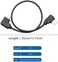 كابل التحكم LingoFoto RSS، كابل تحكم متعدد الكاميرات من USB-C إلى Multi-USB لـ DJI Ronin-SC إلى Sony A9، A7، A7S، A7/A7S/A7R II، A7/A7R III 30 سم (أعلى).