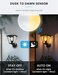 Aovpex Dusk to Dawn Light Bulbs 4 Pack, Outdoor 13W Ultra Bright(100W Equivalent, A19 E26 2700K Soft White Lightbulb Built-in Smart Photocell Sensor, Auto ON/Off Bulb for Porch, Garage, Front Door, Pa