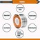 TOWOT Tin Lead Rosin Core Solder Wire for Electrical Soldering, Content 1. 8% Solder Flux Sn60-Pb40 (1. 0mm, 50g.