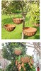 Tingmei 20 Inch Round Coco Fiber Replacement Liner for Hanging Basket (2 Pieces of Pack.