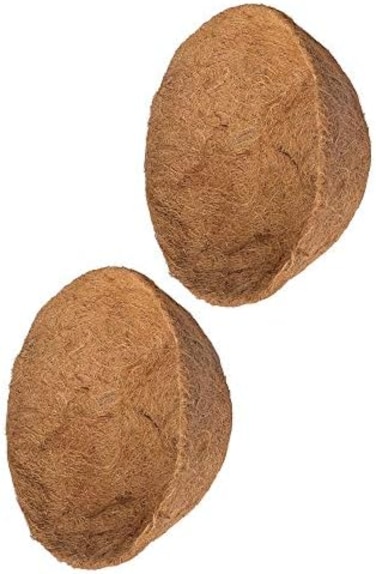 Tingmei 20 Inch Round Coco Fiber Replacement Liner for Hanging Basket (2 Pieces of Pack.
