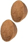 Tingmei 20 Inch Round Coco Fiber Replacement Liner for Hanging Basket (2 Pieces of Pack.