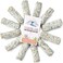 BLUE RIVER SAGE 10 White Smudge Sticks ~ Sustainably Grown Bundles for Smudging, Smudge Kit, Ceremony, Spiritual Use, HomeOffice Cleansing or Smoke Cleanse (10 Pack.