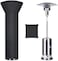 Hualedi Patio Heater Covers with Zipper and Storage Bag,Waterproof,Dustproof,Wind-Resistant,Sunlight-Resistant,Snow-Resistant,Black,89'' Height x 33" Dome x 19" Base.