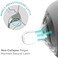NANOB&Eacute;B&Eacute; Flexy Silicone Baby Bottle, Anti Colic, Natural Feel, Non Collapsing , Tip Stable Base, Easy to Clean 2 Pack, White, 5 oz, 150 ml.