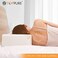 TOPPURE Cube Memory Foam Pillow Pro-Long for Side Sleepers, Snorers (24"/12"/5", Soft But Supportive Cervical Pillow for Neck and Shoulder Pain Relief Sleeping, Rectangle Neck Pillow,White.