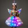 SHINYOU Girls Unicorn Costume Dress Up Birthday Outfit LED Light Up Unicorn Tutu for Halloween Birthday Gift.