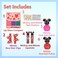 Townley Girl Disney Minnie Mouse - Cosmetic Makeup Gift Bag Set includes Lip Gloss, Nail PolishHair Accessories for Kids Girls, Ages 3perfect for Parties, SleepoversMakeovers.