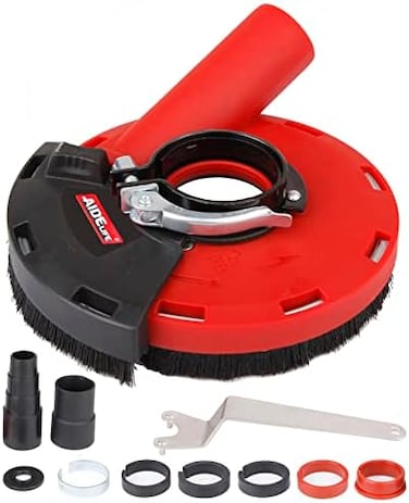 Aidelife Expert Surface Grinding,Dust Shroud for Angle Grinders 115mm/125mm.
