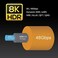 Zeskit Maya 2. 1 HDMI Cable 20ft 7m CL3 In Wall, 4K120 8K 48Gbps Gaming eARC Ethernet, Certified Ultra High Speed HDR VRR HDCP 2. 2 2. 3 Compatible with Dolby Vision Atmos Soundbar RTX Apple TV Xbox P