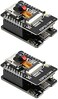 Aideepen 2PCS ESP32-CAM-MB, ESP32-CAM W BT Board ESP32-CAM-MB Micro USB to Serial Port CH-340G with OV2640 2MP Camera Module Dual Mode.