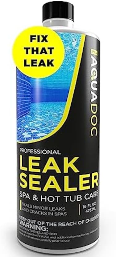 MAV AquaDoc ADLS16 SpaHot Tub Leak Sealer, Liquid, Fixes Leaks in SpasHot Tubs, Prevents Corrosion, Extends Spa Life.
