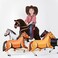 Sumind 8 Pieces 30 Inches Horse Balloon Horse-Shaped Aluminum Foil Balloons for Birthday, Baby Shower, Wedding - Brown, Unisex-Kids.