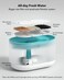 مجموعة فلاتر بديلة من PETLIBRO مكونة من 4 قطع لنافورة مياه القطط Capsule Cat PLWF002، مجموعة فلاتر بديلة لمدة شهرين لنافورة مياه الحيوانات الأليفة فائقة الهدوء.