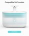مجموعة فلاتر بديلة من PETLIBRO مكونة من 4 قطع لنافورة مياه القطط Capsule Cat PLWF002، مجموعة فلاتر بديلة لمدة شهرين لنافورة مياه الحيوانات الأليفة فائقة الهدوء.