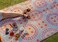 Talking Tables Boho Woven Waterproof Outdoor RugPlastic, LightweightNon Slip Mat with Double-Sided Geometric Patternfor Garden, Patio, Decking, Bathroom, Utility, Picnic.