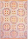 Talking Tables Boho Woven Waterproof Outdoor RugPlastic, LightweightNon Slip Mat with Double-Sided Geometric Patternfor Garden, Patio, Decking, Bathroom, Utility, Picnic.