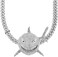 Xikui Diamond Necklace Chain, 18K Gold Plated Hip Hop Shark Pendant with Cuban Chain Width 13MM Length 19. 7in(50cmfor Men/Women, Ice Out Chain, Holidays (Halloween, Christmas.Gifts.