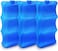 ISUSSER Pack of 3 Reusable Ice Packs for Breastmilk Storage, Bottle Ice Packs for Breastfeeding Mom, Blue.