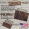 F&amp;L CLASSIC FL CLASSIC RFID Blocking Mens Tri-fold Long Style Cowhide Leather Steel Chain Wallet,buffalo vintage leather, buffalo vintage leather, One Size, Tri-fold Chain Wallet.