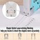 SHALL Staple Gun Heavy Duty, 3-in-1 Upholstery Staple Gun Kit with 3000 Staples, Stapler Remover, Manual Brad Nailer with Specific Staples Outlet Position Indicator.