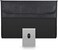 غطاء kwmobile متوافق مع جهاز Apple iMac 24 بوصة - غطاء 4 في 1 - لا تلمس جهاز Mac الخاص بي أبيض / أسود.