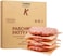 Katbite 300Pcs 6x6 Inches Patty Paper, Burger Patty Paper, Unbleached Parchment Sheets, Heavy DutyNon-Stick, Squares for Seperating Patty, Cookies, Storing Foods Wrapping Candies.