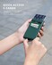 VULKIT Card Holder with Money Pocket Pop Up Wallet RFID Blocking Slim Metal Bank Card Case Holds.