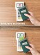 VULKIT Card Holder with Money Pocket Pop Up Wallet RFID Blocking Slim Metal Bank Card Case Holds.