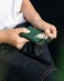VULKIT Card Holder with Money Pocket Pop Up Wallet RFID Blocking Slim Metal Bank Card Case Holds.