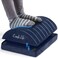 ComfiLife Foot Rest Under Desk for Office Use &ndash; Adjustable Height Memory Foam Foot Stool Under Desk for Office ChairGaming Chair &ndash; Ergonomic Under Desk Foot Rest for BackHip Pain Relief (Navy.