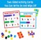 SpriteGru Math Linking Cubes, Math Cubes Manipulatives with Activity Cards Linking Cube Math Counters for Kids Kindergarten Learning Activities.