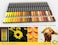 TOOLI-ART Acrylic Paint Pens 22 YellowBrown Tones Assorted Pro Color Series Markers Set 0. 7mm Extra Fine Tip for Rock Painting, Glass, Mugs, Wood, Metal, Canvas, Projects, Non Toxic, Waterbased, Quic
