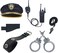 Viyorshop Cop Costume for Kids Police Officer Uniform Dress Up Set for Halloween Cosplay Party Costume (3-4 Years.