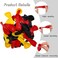 Sumind 127 Pieces Car Race Balloons Party Supplies Race Car Theme Birthday Party Garland Arch Party Decorations (Race Car Style.