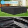 Velway Patio Furniture Cover Outdoor Waterproof Rectangular Patio Table Chair Sofa Set Cover, 128&rdquo;Lx82&rdquo;Wx28&rdquo;H, All Weather Oxford Tear-Resistant Material with Zipper Carrying Bag Windproof Buckles.