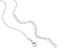 PAVOI 14K Gold Plated Station NecklaceSimulated Diamond BTY NecklaceWomens CZ Chain NecklaceLayering Necklaces.