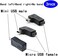 rgzhihuifz 3-Pack Mini USB to Micro USB Adapter, USB 2. 0, 90 Degree, Black, Compatible with Mini USB Devices.