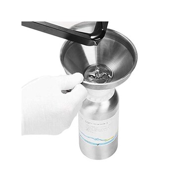 Sovol 3D Stainless Steel Funnel, Resin Filter Cup for SLA/DLP/LCD Resin 3D Printer UV Resin, Double-Strainer Filter for 3D Printing Liquid.