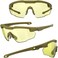 نظارات HTS HUNTERSKY HUNTERSKY HTS اكتشف عالمك. نظارات أمان مضادة للضباب S57 Z87 للرجال، مناسبة للرماية والصيد وركوب الدراجات النارية والعمل، بمواصفات عسكرية.