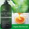 Being Naturals Aloe vera Gel - from 100% Pure Organic Aloe Infused with Manuka Honey, Stem Cell, Tea Tree Oil - Raw Moisturiser for Face, Body, Hair. Perfect for Sunburn, Acne, Razor Bumps 500ml.