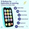 ألعاب BABYFUNY للأولاد بعمر سنة واحدة، هاتف بـ 15 وظيفة، ألعاب أطفال من 6 إلى 12 شهرًا، هاتف محمول للأطفال من 12 إلى 18 شهرًا، ألعاب تعليمية للأطفال الصغار من 1 إلى 3 سنوات، حشوات سلة عيد الفصح - سماو
