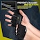 ihuan Ventilated Weight Lifting Gym Workout Gloves with Wrist Wrap Support for MenWomen, Full Palm Protection, for Weightlifting, Training, Fitness, Hanging, Pull ups.