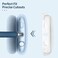 غطاء حماية Fintie لسماعات AirPods Max، غطاء حماية شفاف ناعم من مادة TPU مضاد للخدش، واقي ملحقات شفاف لسماعات AirPods Max (شفاف تمامًا).