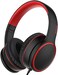 RORSOU R10 On-Ear Headphones with Microphone, Lightweight Folding Stereo Bass Headphones with 1. 5M Tangle Free Cord, Portable Wired Headphones for Smartphone Tablet Computer MP3 / 4 (Black.